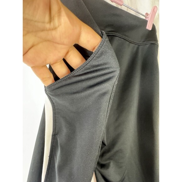Men’s Nike Fit Dry Track‎ Black Pants Size Large Sweats Gym Workout Casual Cool - Picture 4 of 9
